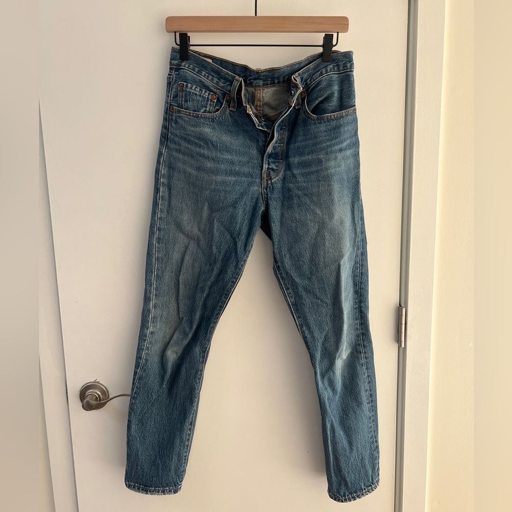 Vintage Levi's 501 S Medium Wash Jeans